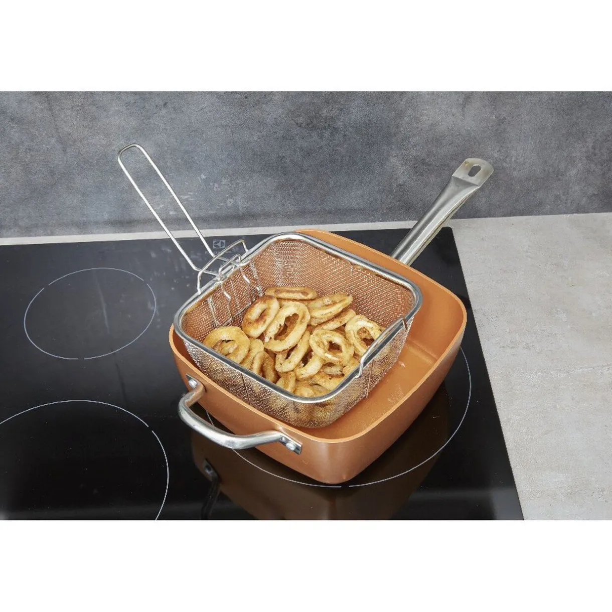 Gifi Sauteuse multifonctions cuivrée Clearance