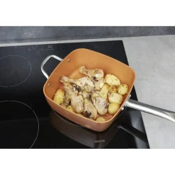 Gifi Sauteuse multifonctions cuivrée Clearance