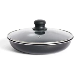 Gifi Sauteuse tous feux dont induction sans manche aluminium noir Ø25xH6,5cm Discount