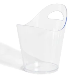 Gifi Seau à glaces 5L plastique transparent