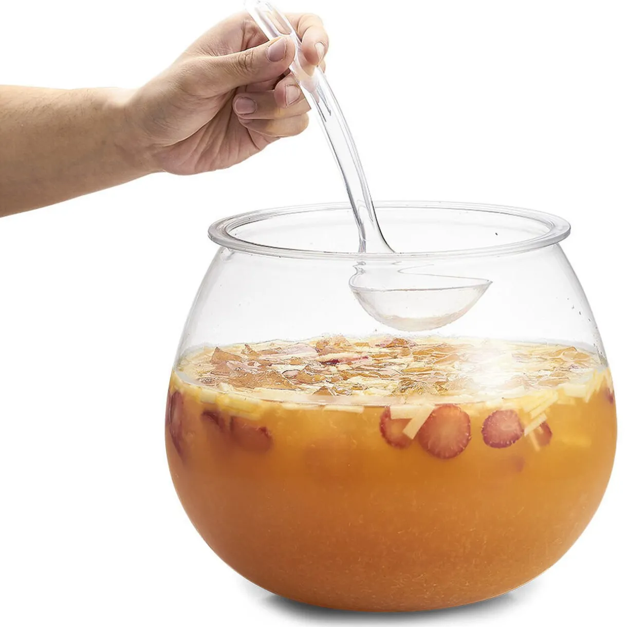 Gifi Service à cocktail transparent 6 L