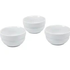 Gifi Service à tapas blanc 3 pièces Best