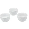 Gifi Service à tapas blanc 3 pièces