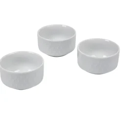 Gifi Service à tapas blanc 3 pièces Best