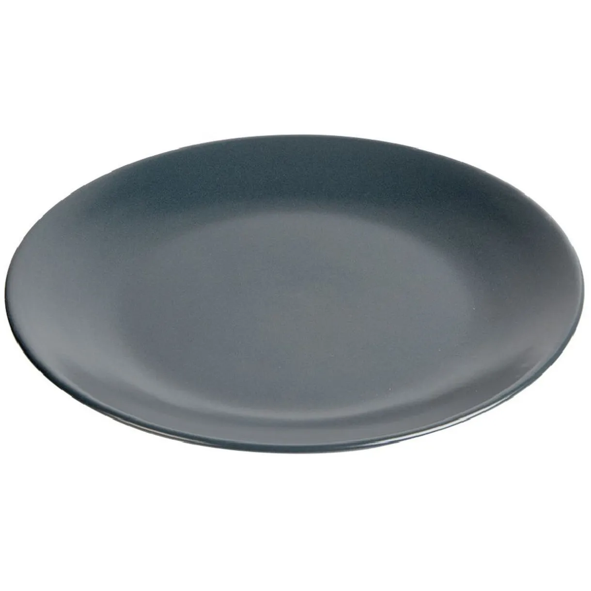 Gifi Service à vaisselle gris en faïence 18 pièces