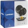 Gifi Service à vaisselle Luminarc Harena noir 18 pièces Best