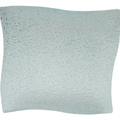Gifi Service à vaisselle motif vague relief transparent 12 pièces
