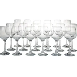 Gifi Service 18 verres à pied glamour Best