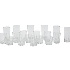 Gifi Service 18 verres transparents Versailles Online