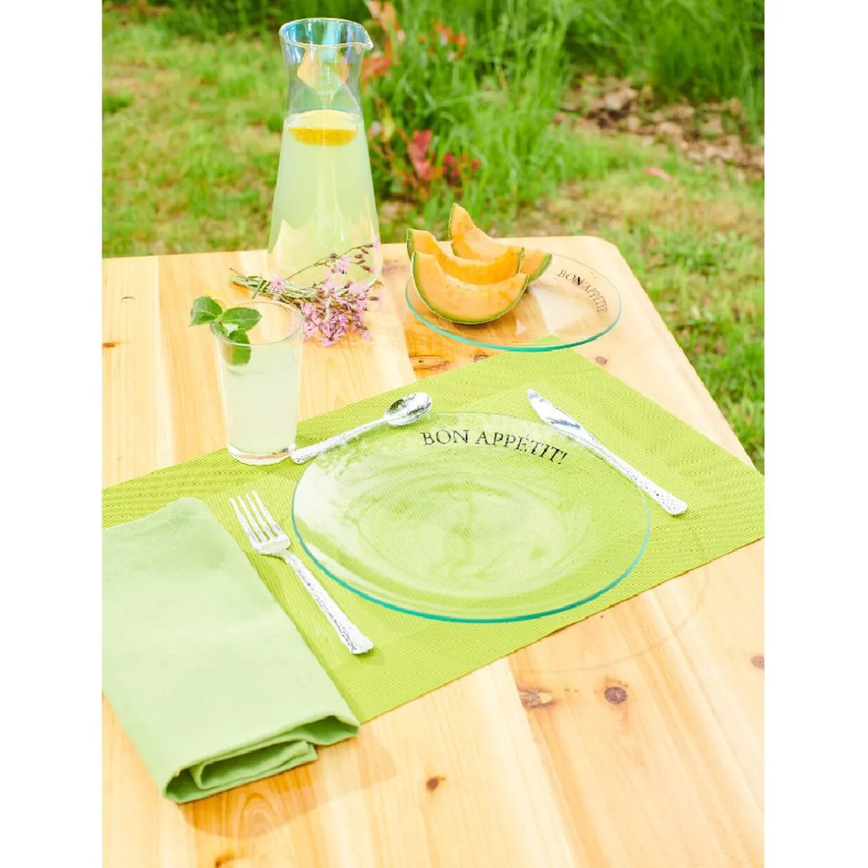 Gifi Service de vaisselle en verre Bon Appétit Clearance