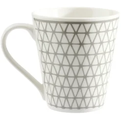 Gifi Service vaisselle en porcelaine 32 pièces
