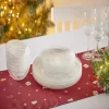 Gifi Service vaisselle en verre transparent