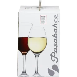 Gifi Service verres à pied 6x 46cl et 6x 36.5cl Best