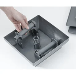 Gifi Serviteur 3 niveaux gris anthracite