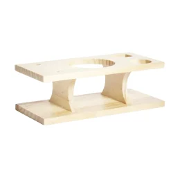 Gifi Set à cocktail acier avec support bois 6 pièces Clearance