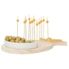 Gifi Set apéritif en forme d ananas 12 pics et coupelle New