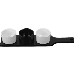 Gifi Set apéritif noir et blanc Best