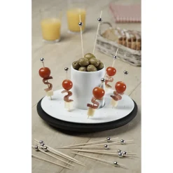 Gifi Set apéritif tournant noir et blanc 24pcs Outlet