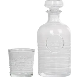 Gifi Set carafe et 6 verres à rhum Bormioli Rocco