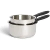 Gifi Set casserole inox x2 - Ø16cm et Ø18cm Sale