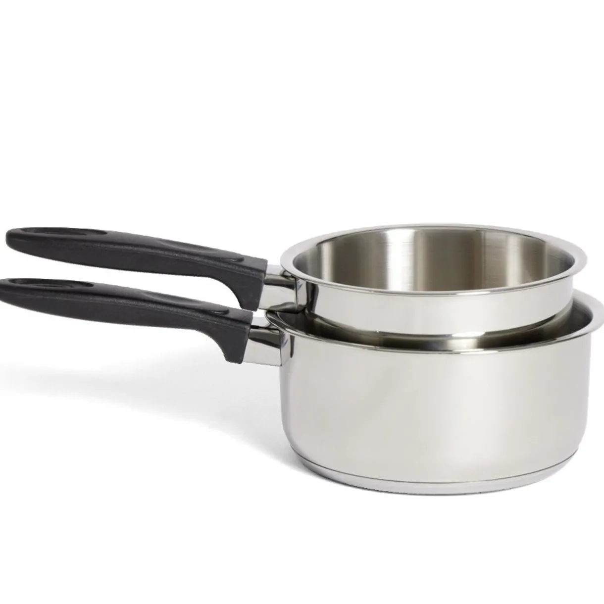 Gifi Set casserole inox x2 - Ø16cm et Ø18cm Sale