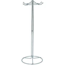 Gifi Set de 6 ustensiles de cuisine avec support inox gris Ø16xH40,5cm Outlet