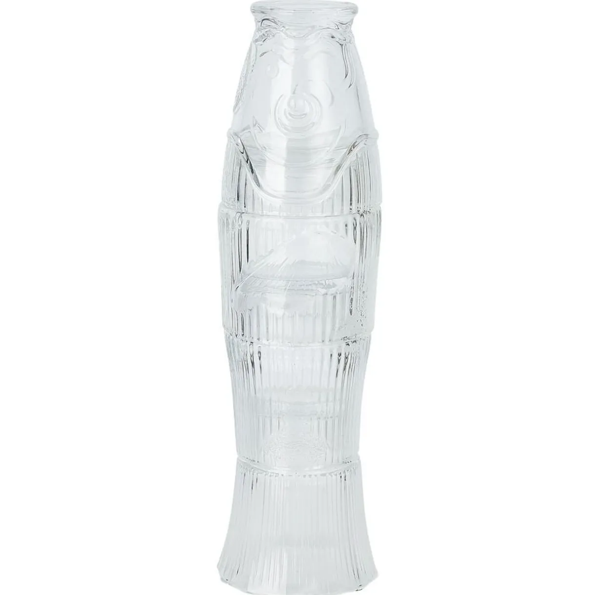 Gifi Set de 4 verres empilables forme poisson Ø8xH28cm - 2 coloris