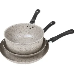 Gifi Set de cuisson beige moucheté Discount
