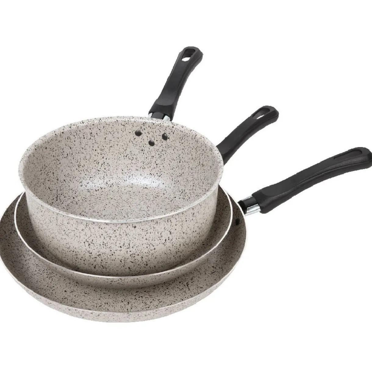 Gifi Set de cuisson beige moucheté Discount