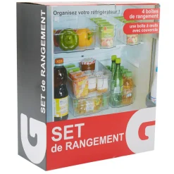 Gifi Set de rangement frigo Discount