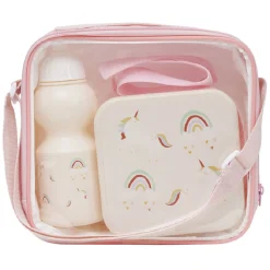 Gifi Set déjeuner Enfant lunchbox avec bouteille et sac de transport Sale