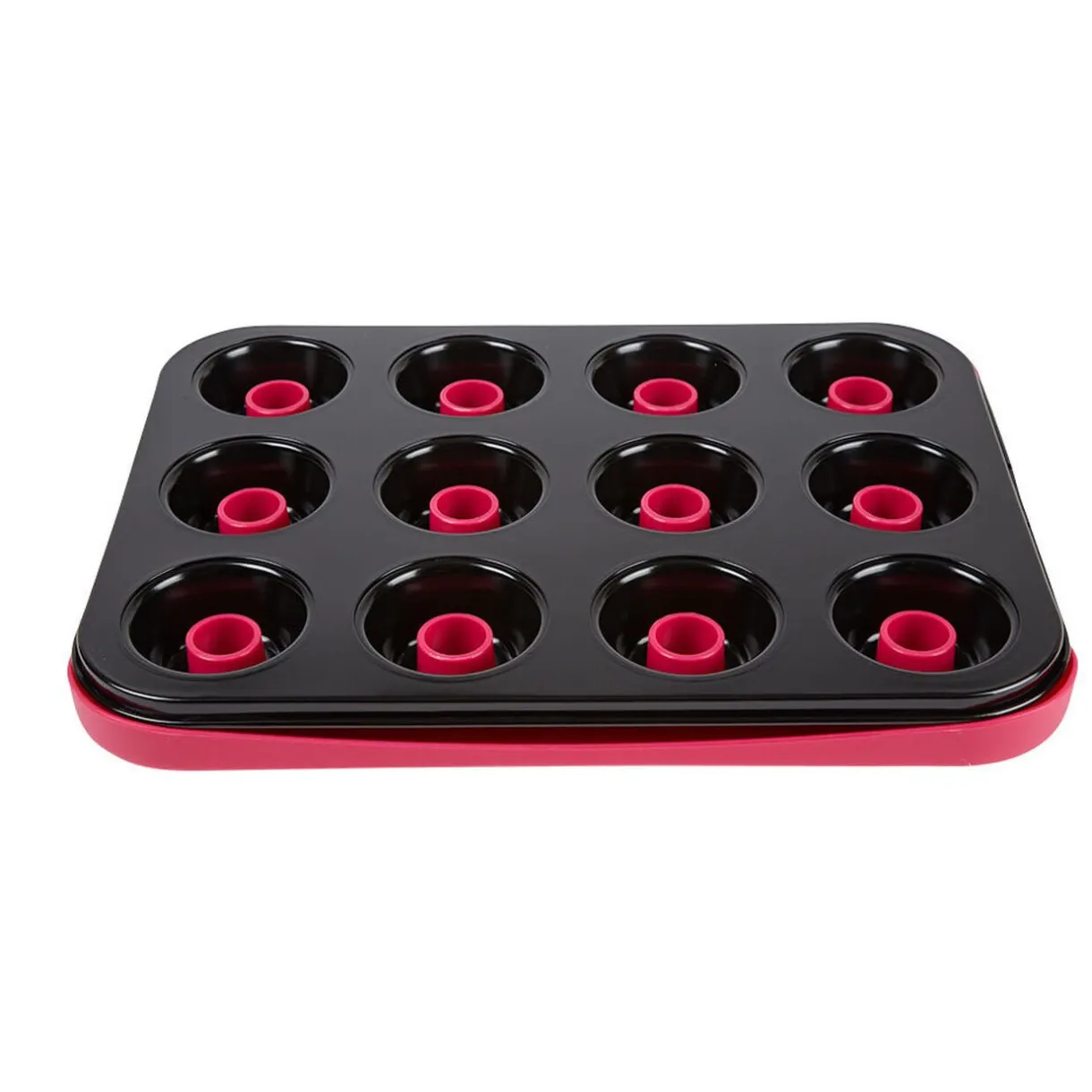 Gifi Set moule à muffins avec fond amovible et plateau Best