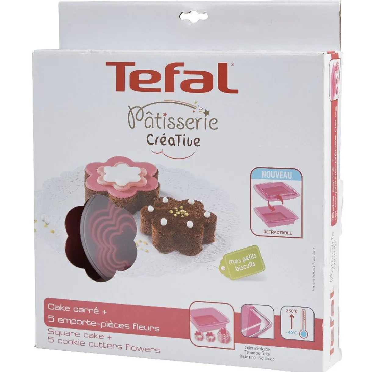 Gifi Set patisserie créative Téfal moule silicone emporte pièces Sale