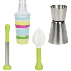 Gifi Set préparation cocktail 4 accessoires