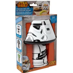 Gifi Set repas empilable 3 pièces Star Wars blanc Hot