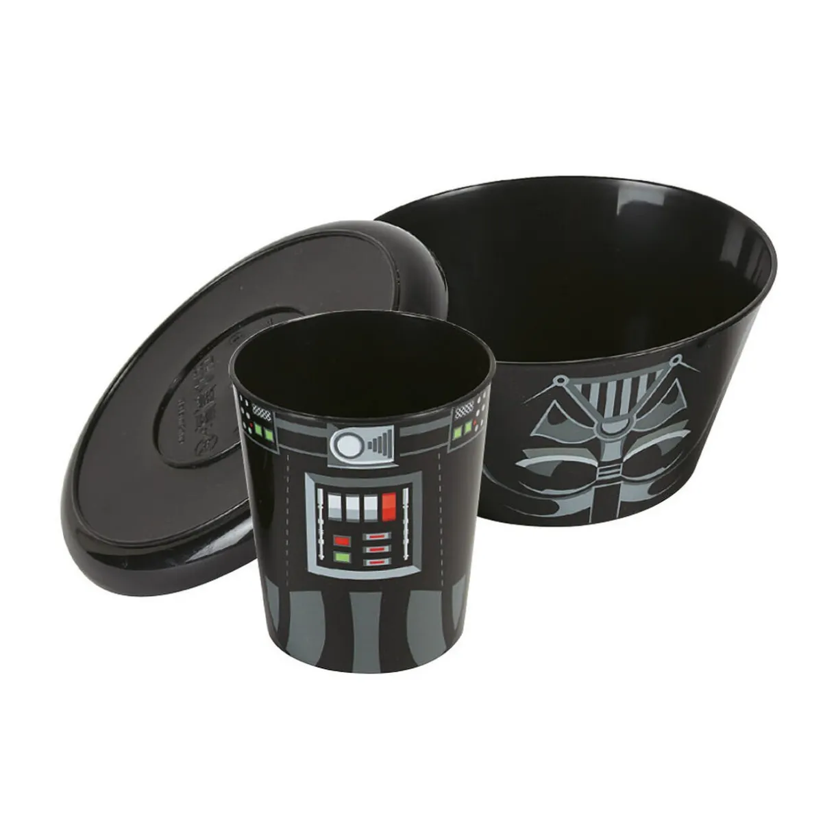 Gifi Set repas empilable 3 pièces Star Wars blanc Hot