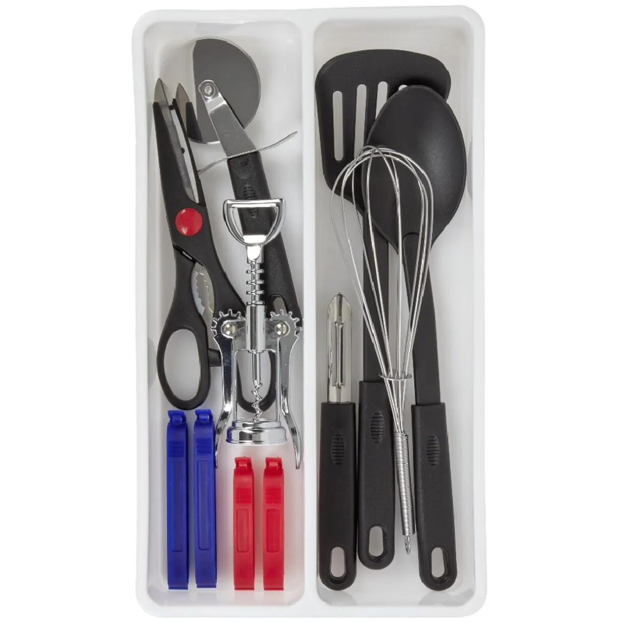 Gifi Set ustensile de cuisine 11 pièces avec bac de rangement Online