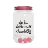 Gifi Shaker à chantilly manuel tranparent rose