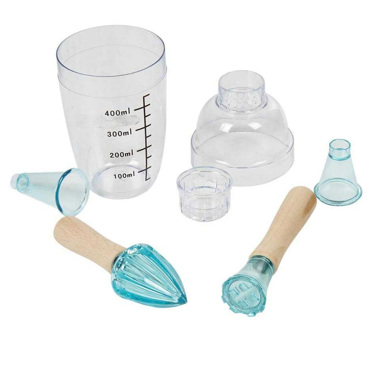 Gifi Shaker à cocktail plastique et bois