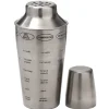 Gifi Shaker cocktail recettes acier gris Online