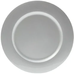 Gifi Sous assiette en plastique argenté
