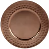 Gifi Sous assiette plastique cuivré effet diamant Clearance