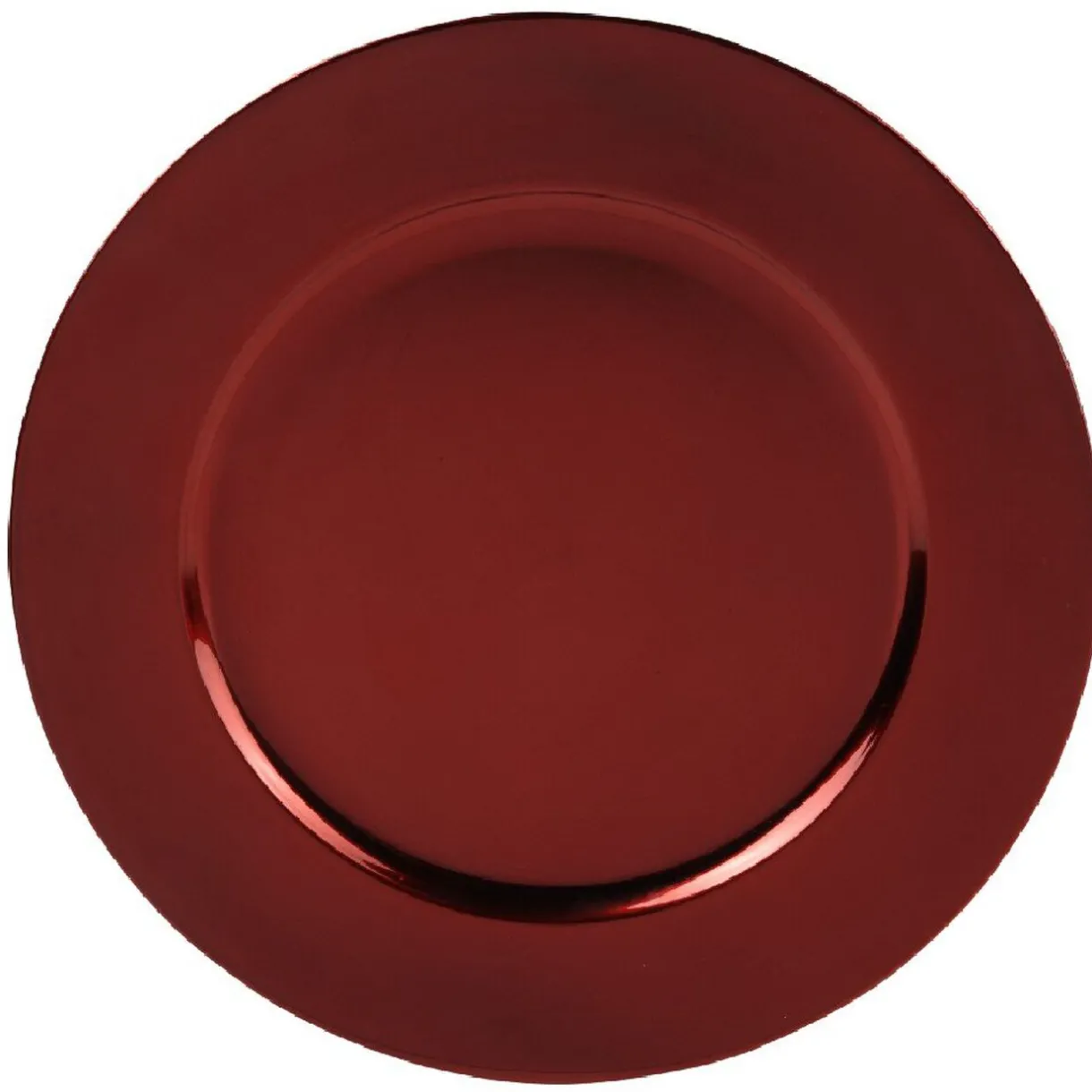 Gifi Sous assiette plastique rouge Discount