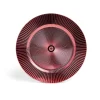 Gifi Sous assiette rond strié rouge Ø33cm Hot