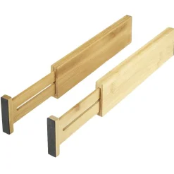 Gifi Séparateur extensible de tiroir bambou naturel x2 Discount