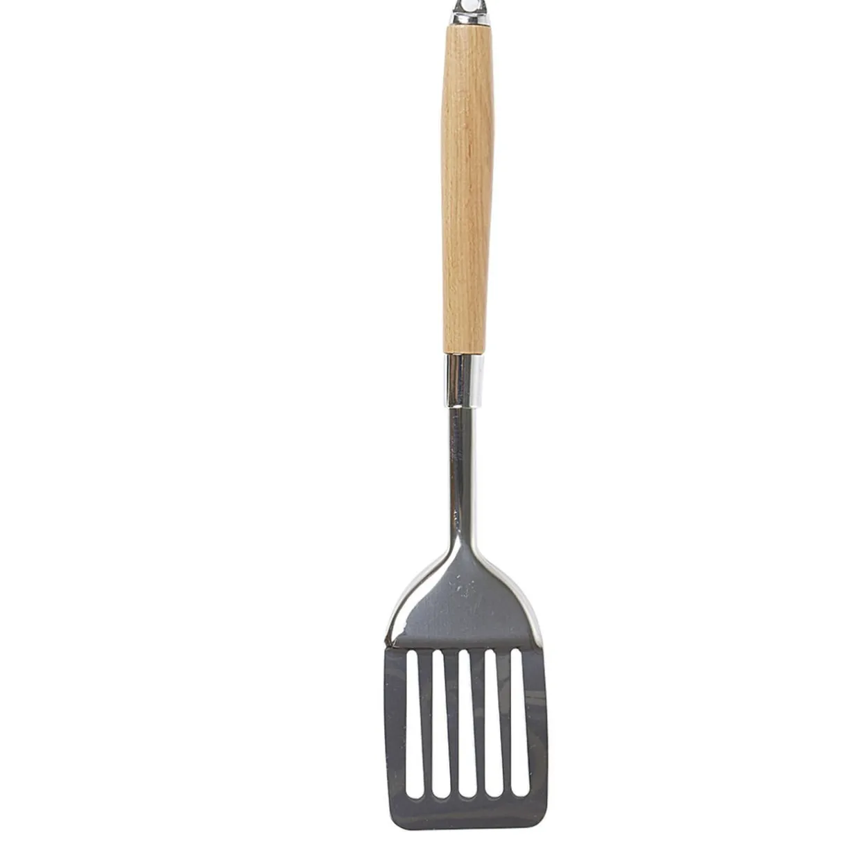 Gifi Spatule ajourée en inox avec manche en bois Hot