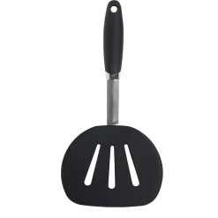 Gifi Spatule ajourée en inox et silicone noir Online