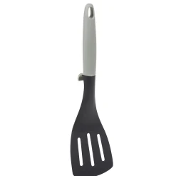Gifi Spatule ajourée polyamide manche en polypropylène gris noir New