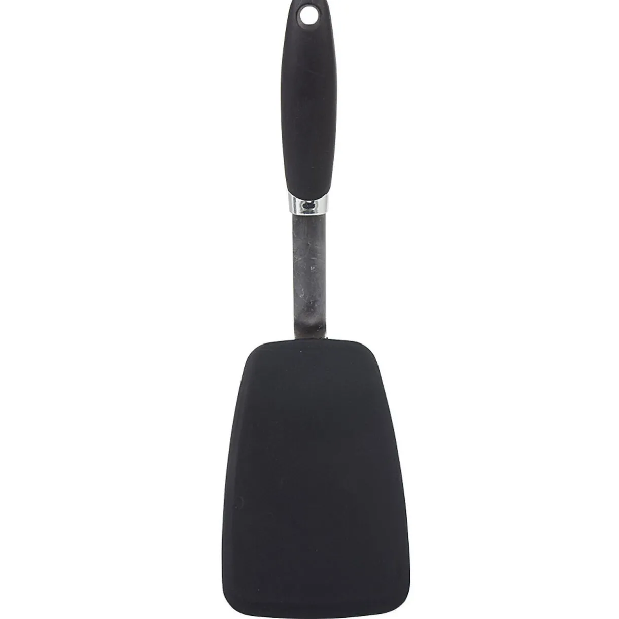Gifi Spatule de cuisine en inox et silicone noir Clearance