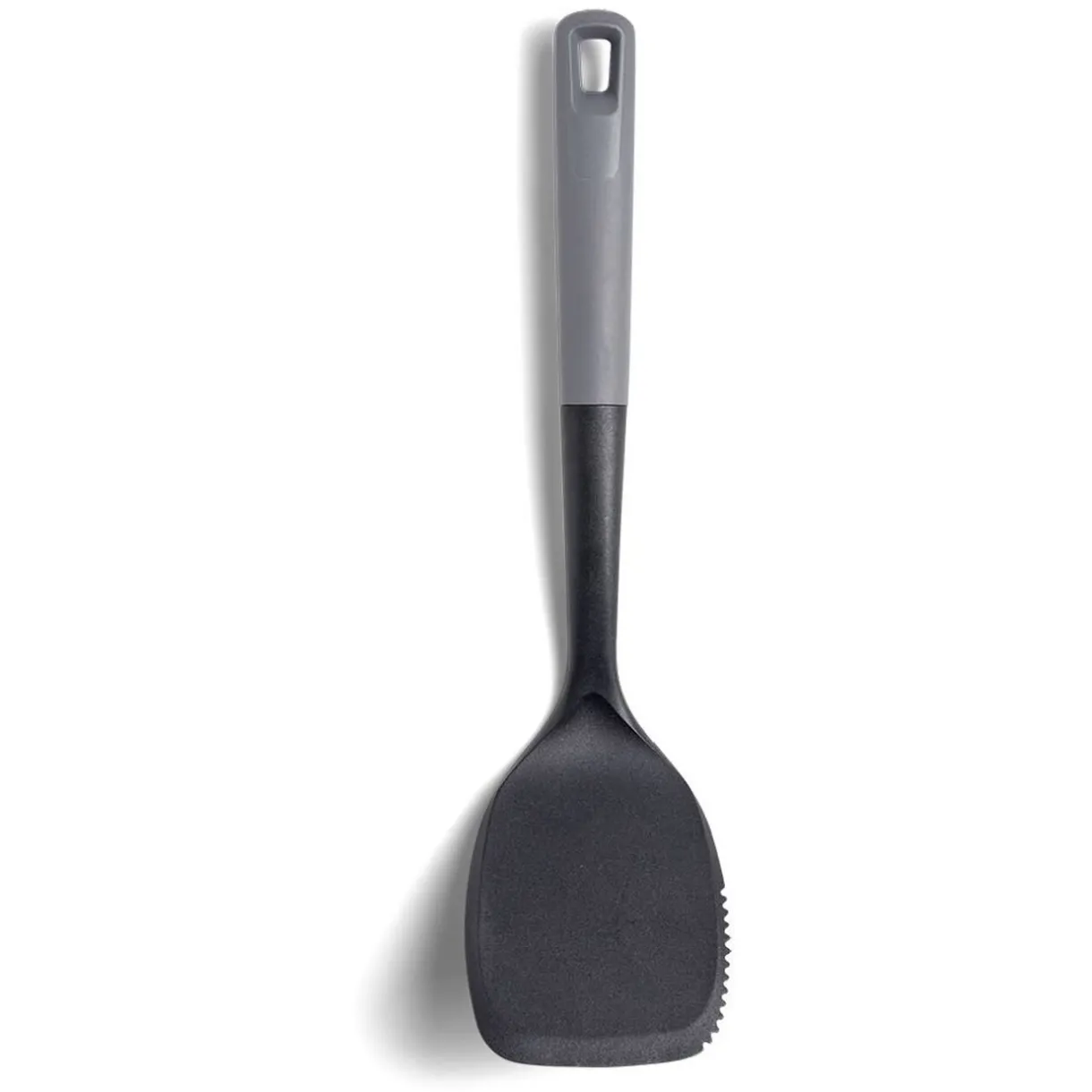 Gifi Spatule de cuisine en plastique noir et gris L.35cm Clearance